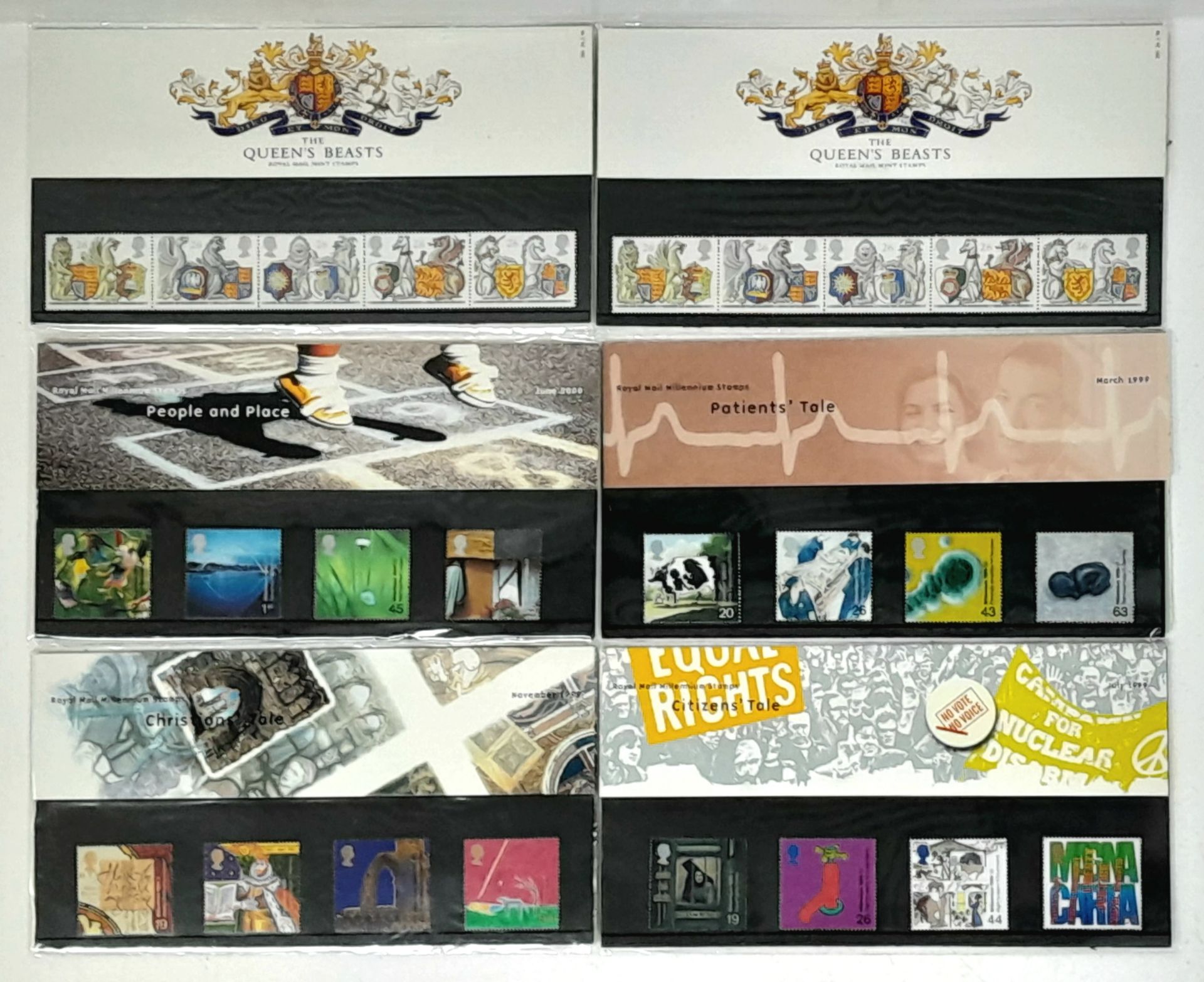 A Nice Collection of Commemorative Royal Mail Mint Stamp Books. 23 in total. - Image 7 of 12