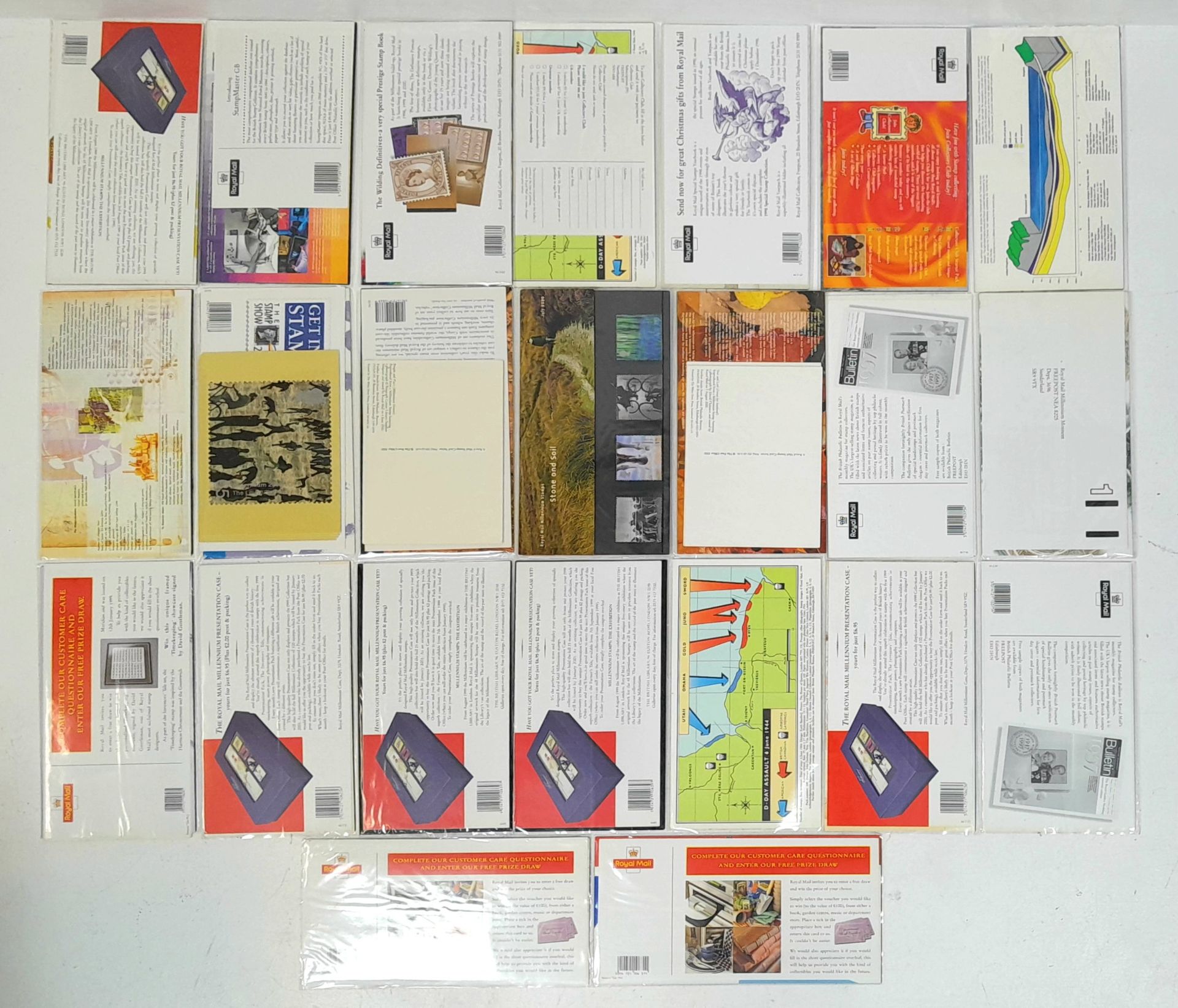 A Nice Collection of Commemorative Royal Mail Mint Stamp Books. 23 in total. - Image 3 of 12