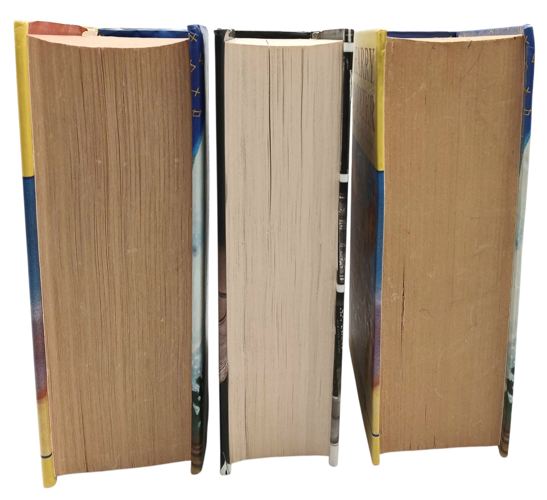 A Parcel of Three First Edition Harry Potter Books Including the misprint edition of Harry Potter - Image 2 of 10