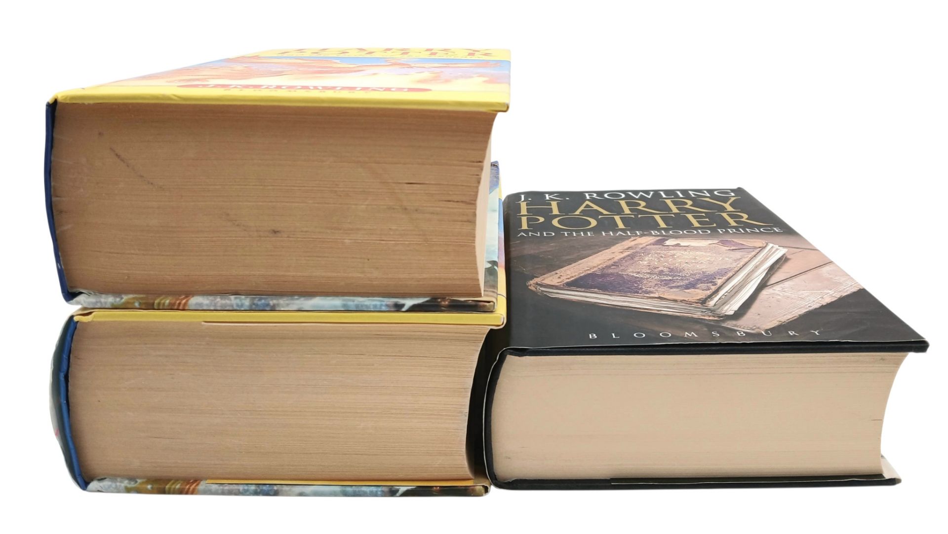 A Parcel of Three First Edition Harry Potter Books Including the misprint edition of Harry Potter - Image 5 of 10