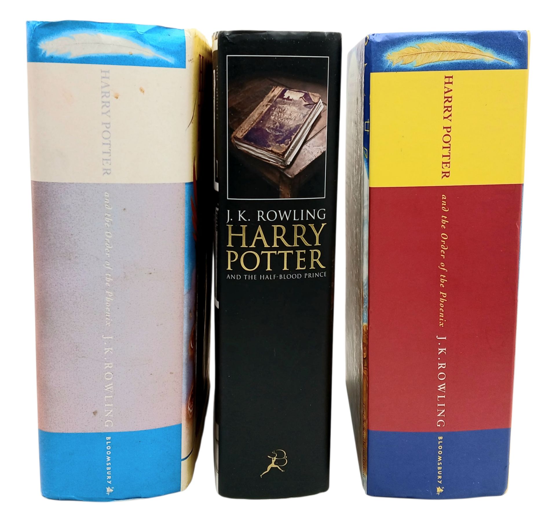 A Parcel of Three First Edition Harry Potter Books Including the misprint edition of Harry Potter - Image 4 of 10