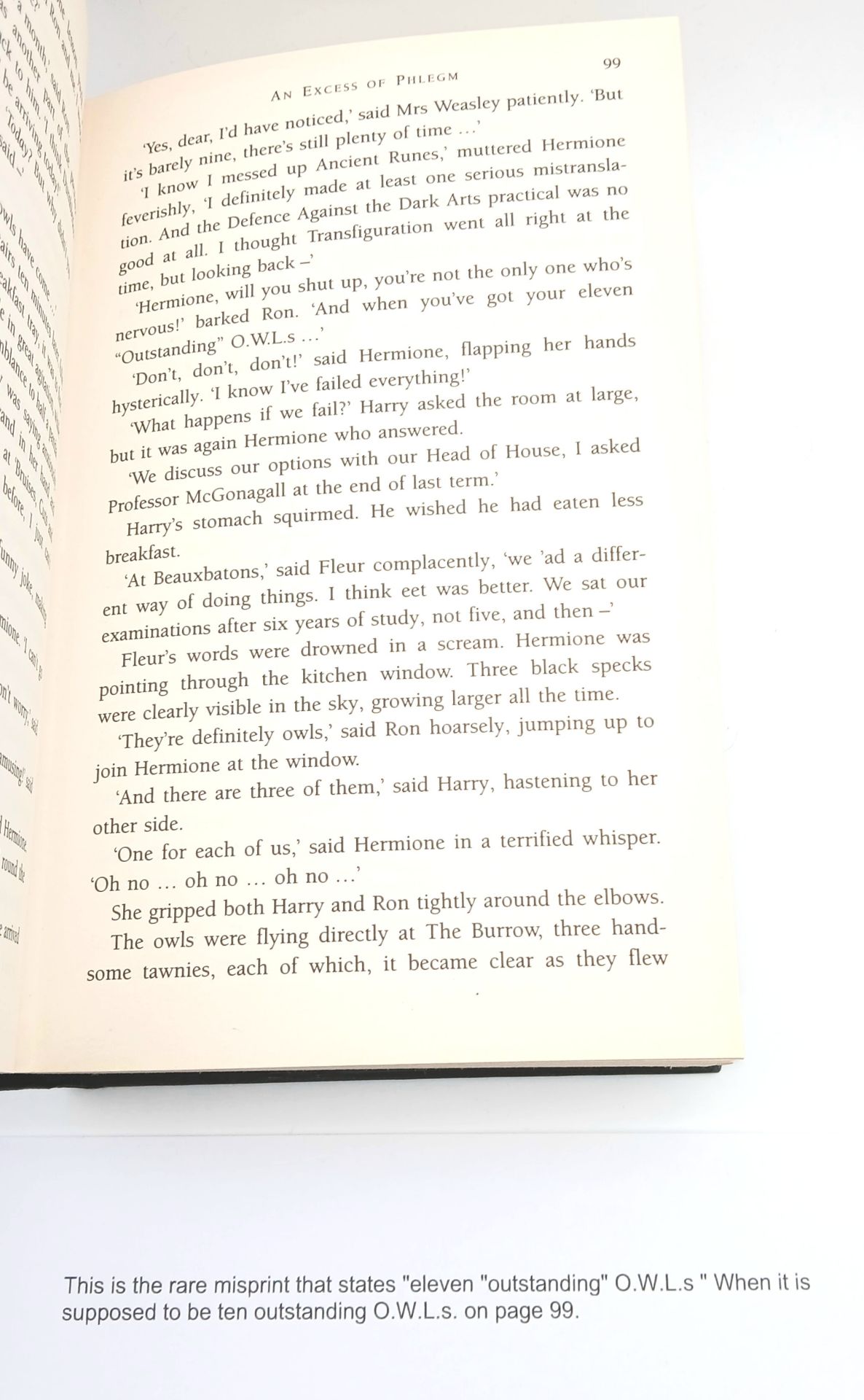 A Parcel of Three First Edition Harry Potter Books Including the misprint edition of Harry Potter - Image 10 of 10
