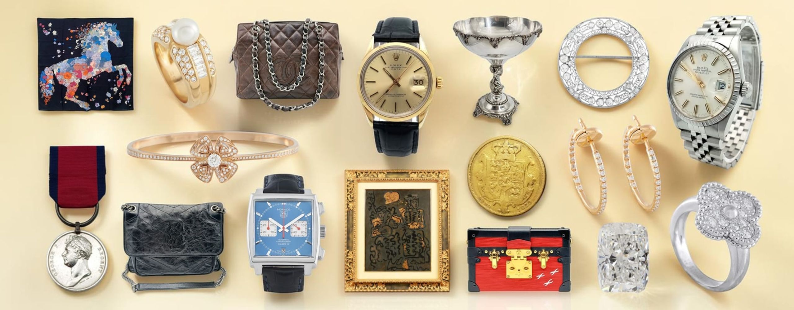 Sunday Afternoon Automatic Sales (Jewellery, Watches, Designer Items, Militaria, Coins, Asian Antiques and Collectables)