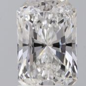 A 1.52ct Radiant Cut Lab-Grown Diamond. Colour D, clarity VS1. IGI certified. Cert no: