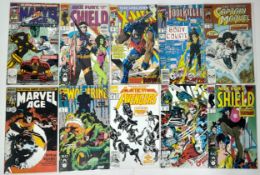 Ten Mixed Marvel Comics - Most Being in Very Fine to Very Fine Plus Grade. All individually