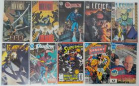 Ten DC Mixed Comics - Most Being in Very Fine to Very Fine Plus Grade. All individually wrapped in