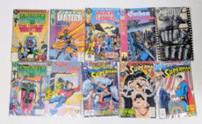 Ten DC Mixed Comics - Most Being in Very Fine to Very Fine Plus Grade. All individually wrapped in