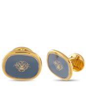 A pair of Patek Philippe 18K Yellow Gold Cufflinks. A fierce tiger motif makes a statement at the