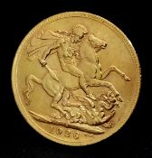 A 1926, KING GEORG V, FULL SOVEREIGN COIN. 22K GOLD. 10000.
