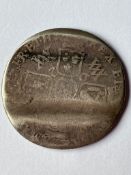 WILLIAM and MARY (1689-1694) SILVER SHILLING coin. Worn/used Condition. Please see pictures.