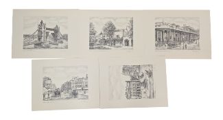 A Collection of Five Danuta Prus Signed Artist's Proof (E/P-9) Prints. All signed in pencil in lower