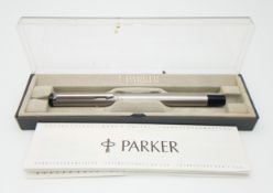 A Vintage Parker Fountain Pen. With case.