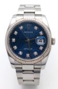A Rolex Datejust Automatic Gents Watch. Model 116234. Stainless steel bracelet and case - 36mm.