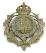 WW1 British Colonial Police Helmet Badge.