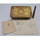 WW1 Princess Mary Tin with Bullet Pencil and Christmas Card (missing the back cover). UK Mainland - Bild 1 aus 6