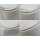 A Burberry White Leather Barrel Handbag. White grained leather exterior with silver-tone hardware, - Bild 12 aus 14