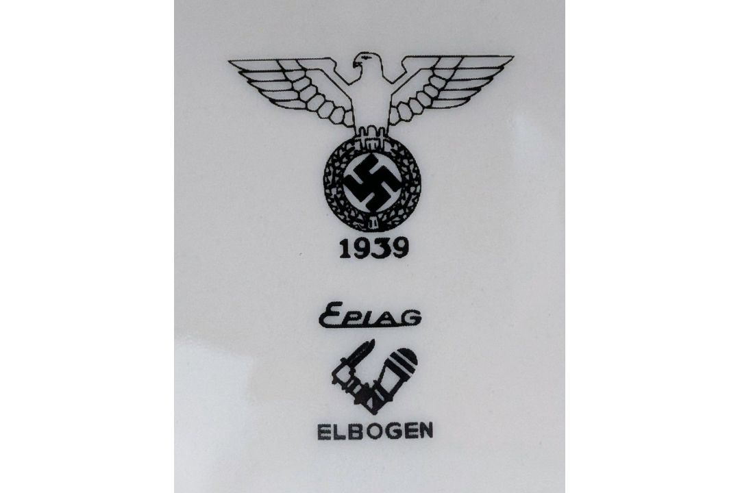 1939 Dated German Army Dinner & Side Plate - Bild 4 aus 4