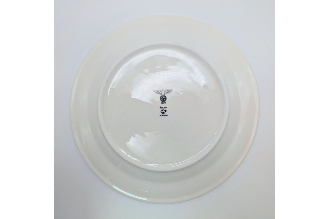 1939 Dated German Army Dinner & Side Plate - Bild 3 aus 4
