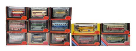 Twelve Original Omnibus die cast busses. 1/50 scale. Some wear to boxes from storage, otherwise good