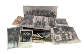 A Bundle of Old British & German Military Photos from WW1, WW2, & National Service Era as well as