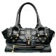 A Burberry Black Quilted Leather Manor Bag. Black leather exterior with diamond-quilted panels, - Bild 1 aus 13
