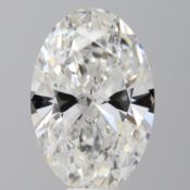 A 9.55ct Oval Brilliant Cut Lab-Grown Diamond. Colour E, clarity VS1. IGI certified. Cert no: