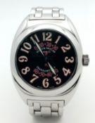 A Franck Muller Transamerica 2000 SR Automatic Gents Watch. Stainless steel bracelet and case -