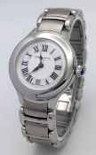 A Frederique Constant Classics Delight Quartz Ladies Watch. Model FC220X2ER. Stainless steel