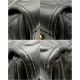 A Burberry Black Quilted Leather Manor Bag. Black leather exterior with diamond-quilted panels, - Bild 10 aus 13