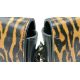 A Burberry Grace Leopard Print Shoulder Bag. Leopard-print leather exterior with black leather trim, - Bild 6 aus 11