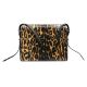 A Burberry Grace Leopard Print Shoulder Bag. Leopard-print leather exterior with black leather trim, - Bild 8 aus 11