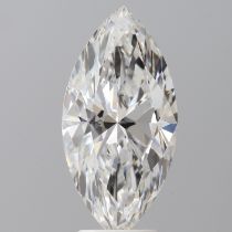 A 3.02ct Marquise Cut Lab-Grown Diamond. Colour D, clarity VS1. IGI certified. Cert no: LG752542465.