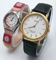 A Pair of Lorus Wristwatches. Including a stainless steel, water-resistant quartz wristwatch with