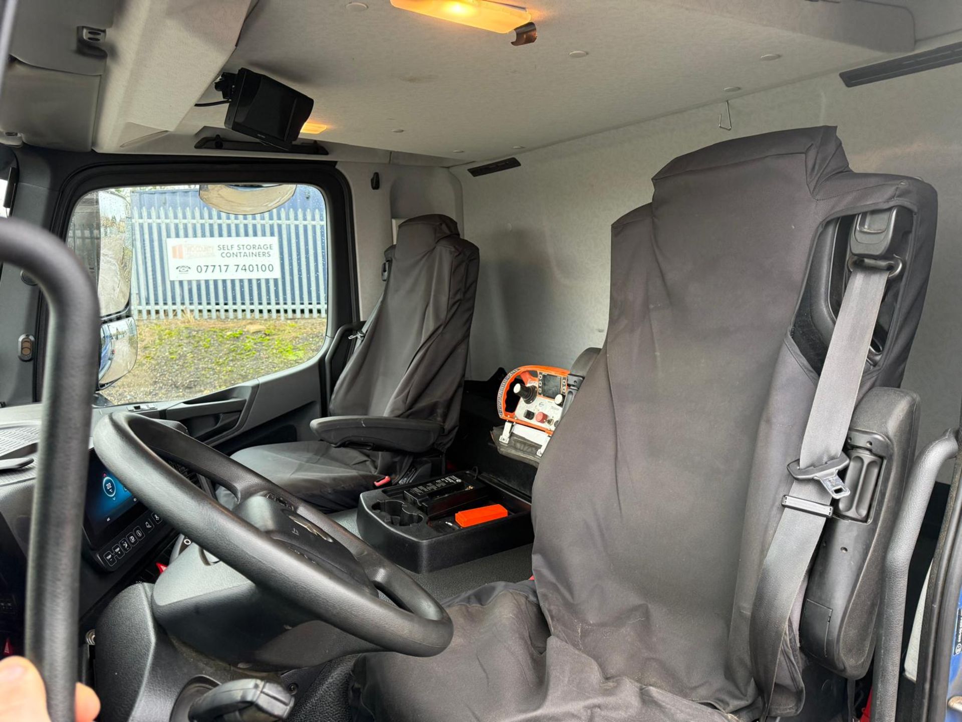BOKER AK46 CRANE ON MERCEDES ACTROS BODY 48 METER WITH EXTRA FLY JIB ...
