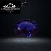 Blue Sapphire Oval Shape EyeClean Clarity 8.20 Carat