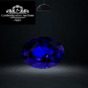 Blue Sapphire Oval Shape EyeClean Clarity 8.10 Carat