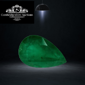 Green Emerald Pear Shape EyeClean Clarity 2.20 Carat