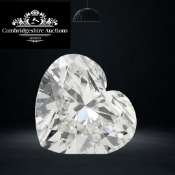Heart Brilliant Cut Natural Diamond 2.19 Carat F Colour VS2 Clarity EDR Certificate (Loose Diamond)