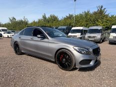 MERCEDES-BENZ C220 AMG LINE PREMIER + 2015 (15) FULLY LOADED