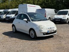 FIAT 500 1.2 LOUNGE HATCHBACK 2010 (60) ULEZ & CAZ COMPLIANT