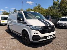 ** ON SALE ** VOLKSWAGEN VW TRANSPORTER (ONLY 23K MILES) LWB PANEL VAN 6 SEATS 2021 (21) ULEZ&CAZ