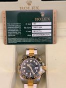 ROLEX OYSTER PERPETUAL GMT-MASTER II 2014 WATCH BOX AND PAPERS