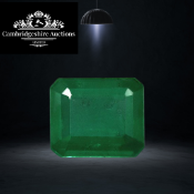 Green Emerald - Emerald Shape EyeClean Clarity 3.05 Carat