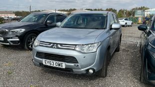 MITSUBISHI OUTLANDER 2.2 DI-D GX1 VAN 2013 (63) MOT AUG 2027
