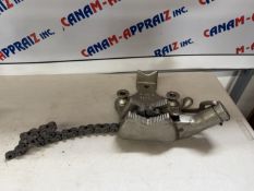 Toledo Pipe BC 610 Heavy Duty Screw Bench Chain Vise fits RIDGID® 40210 BC510