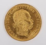 An Austrian 1915 (restrike) gold Ducat, 3.5g