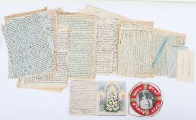 Large Collection of German Wartime and Post War Letters Believed to be from a crew member of the Gra