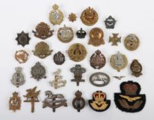 Selection of mainly British Military Badges