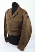 Royal Artillery Battle Dress Blouse, 5th Army Group RA.