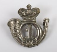 A Victorian Officer’s Field Service Cap Badge to the 1st Lanarkshire Rifle Volunteers